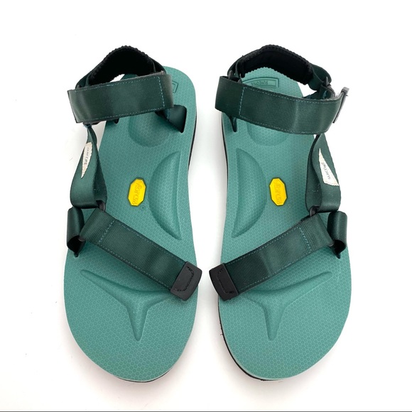 SUICOKE Rare Depa CAB Strap Sandal in Teal Green - Picture 2 of 11
